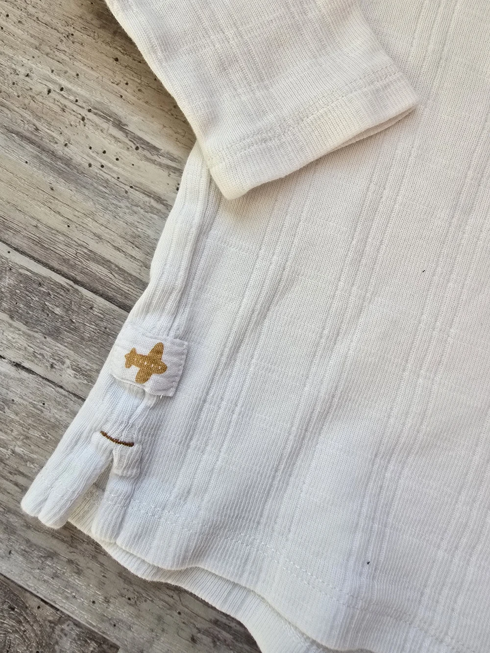 Zara cream ribbed